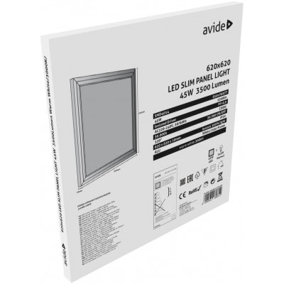 Avide 280812 Panel LED Slim 45W 3000K 3500lm